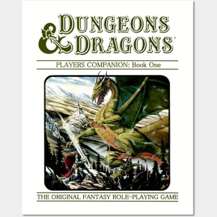 dungeons and dragons old style Posters and Art